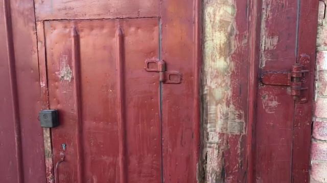 Красим ворота гаража смотреть онлайн