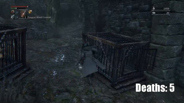 Masochistic Mondays Episode 1: Bloodborne Waste of Skin (LVL4) All Bosses Part 2 with Death Counter смотреть онлайн