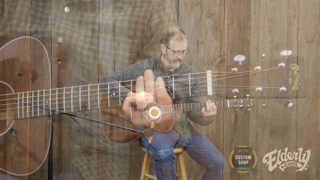 Recent Arrival at Elderly Instruments | Martin Custom Shop 18-Style M-Size Acoustic Guitar смотреть онлайн