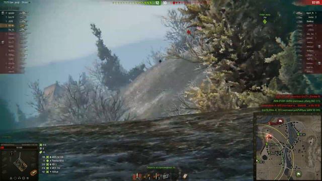 World Of Tanks - СТ15 на Т-55А, НЕ ПОВТОРЯТЬ, все выполнено профессионалами !! смотреть онлайн