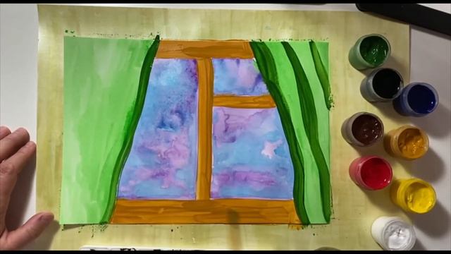 #64. Как нарисовать первый снег с детьми 6-7 лет смотреть онлайн