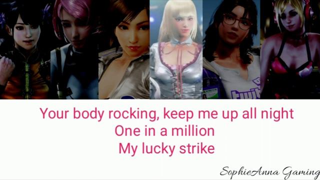 How would Girls from Tekken 7 sing "LUCKY STRIKE"_ Dreamcatcher (Color English Lyrics) смотреть онлайн