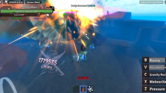 Admin With Awakened Gravity! King Legacy смотреть онлайн