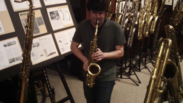 Yamaha Custom Z SII Unlacuqered Alto Sax Played by Saxquest смотреть онлайн