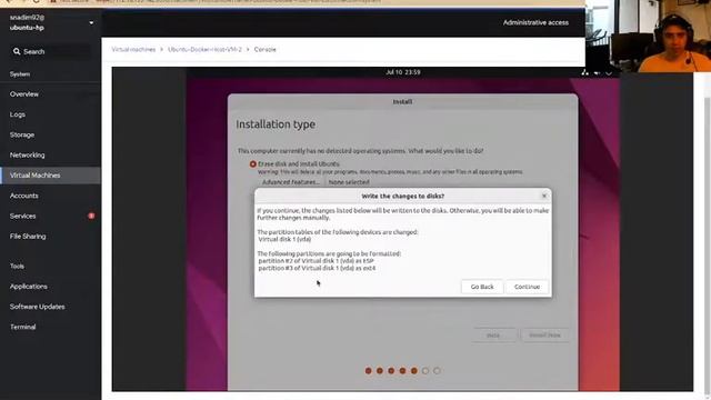 Install Docker Home Lab Environment - Part 10 (Installing Virtual Machine VM inside Cockpit) смотреть онлайн