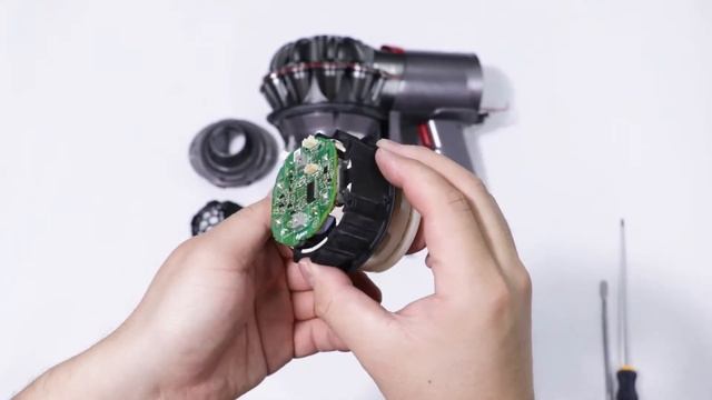 Dyson V8 Absolute Cordless Vacuum Cleaner mainboard&motor replacement and installation смотреть онлайн