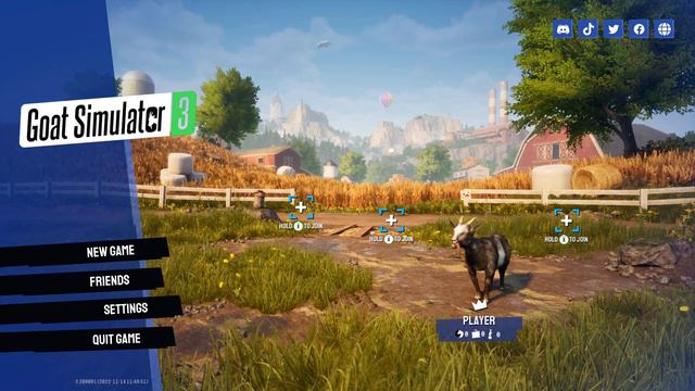 Goat Simulator 3 main menu music / theme music 2022 смотреть онлайн
