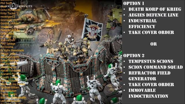 Aegis Defence Line Review | Astra Militarum Tactics