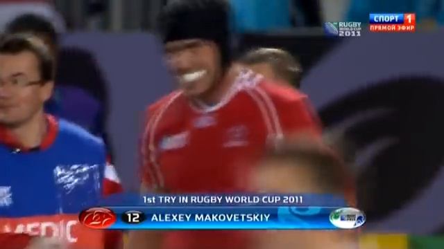 Russia in the Rugby World Cup 2011 смотреть онлайн