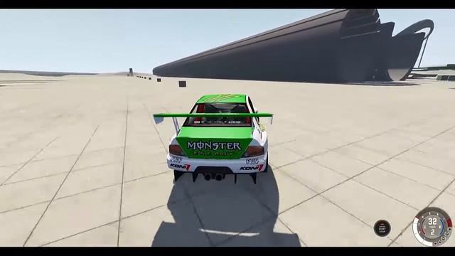 BeamNG Drive Тест Драйв МИТСУБИСИ ЛАНСЕР 9 ЭВО смотреть онлайн