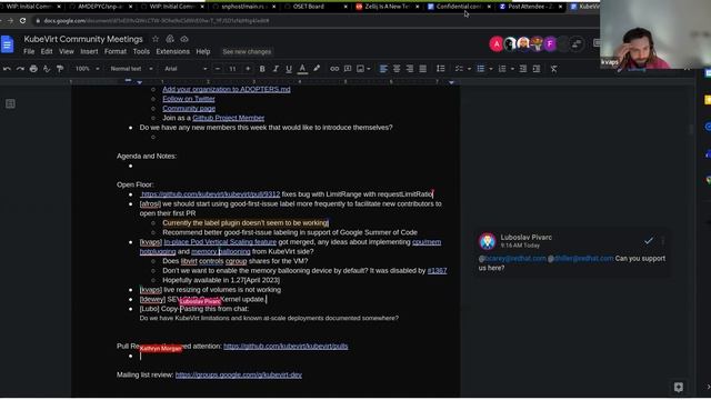 KubeVirt Community Meeting 2023-03-01 смотреть онлайн
