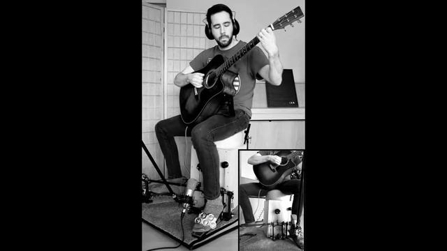 Opeth - Dirge for November (acoustic one-man band cover by 1xN, guitar & cajon simultaneously) смотреть онлайн