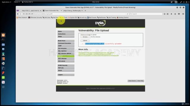 007 Веб Shell'ы плохих парней Kali Linux смотреть онлайн