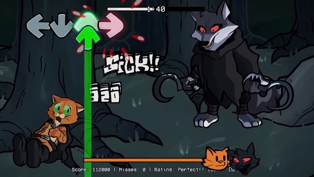 Death Toll But Puss In Boots And The Big Bad Wolf Sing It 🎶 (FNF Cover + Reskin)