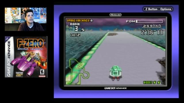 F-Zero Maximum Velocity (Game Boy Advance) Mike Matei live stream смотреть онлайн