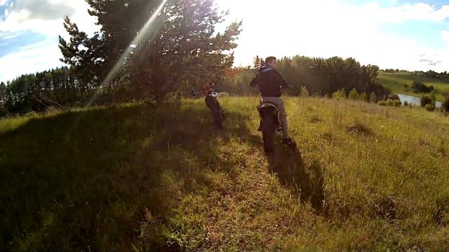 ПОМЕНЯЛ 250 КУБОВ НА 125 | Эндуро| Пит байк Regulmoto смотреть онлайн
