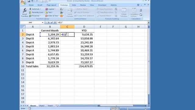 Relative vs Absolute Cell References In Excel смотреть онлайн