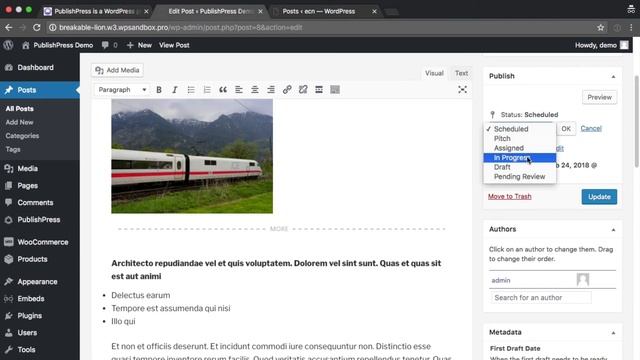Introduction to the PublishPress Plugin for WordPress смотреть онлайн