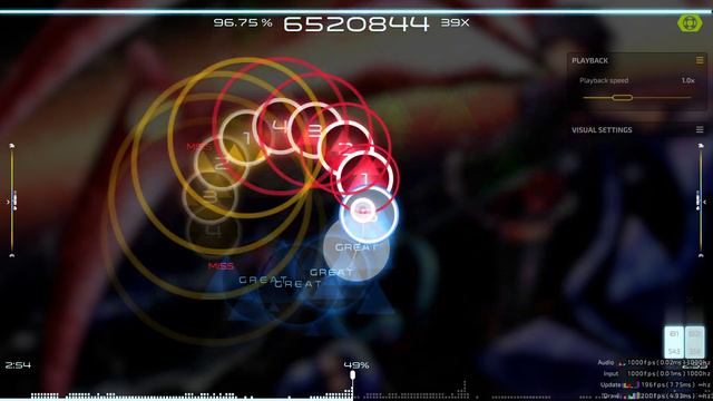 Osu!lazer. Galaxy Collapse (11.17*) Pass by FlyingTuna смотреть онлайн