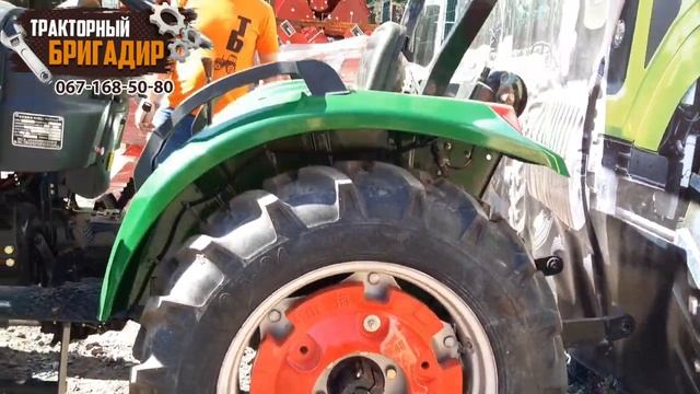 Реверсный Минитрактор 4х4 - KATA KE 244 с Козырьком? смотреть онлайн