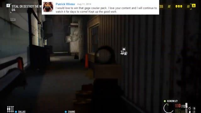 Payday 2: Gage Mod Courier Draw + Gage Shotgun Pack Giveaway [CLOSED] смотреть онлайн
