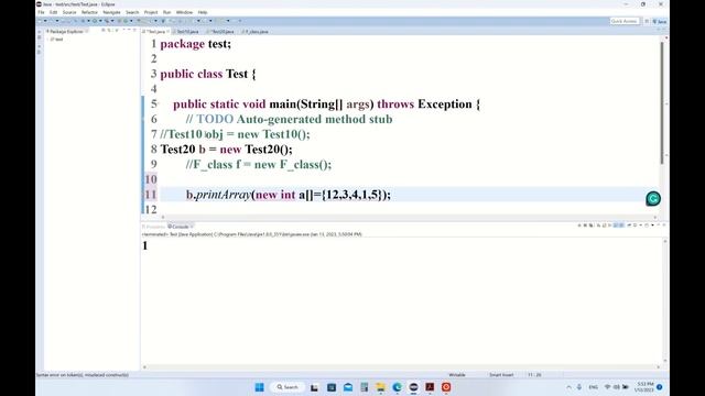 New lecture for Array in java part 1 смотреть онлайн
