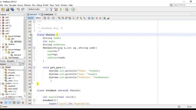 Java OOP | Example Five (Class with Constructor) смотреть онлайн