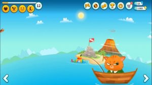 КОТЕНОК БУБУ #7 Ловлю рыбку с котенком #ПУРУМЧАТА