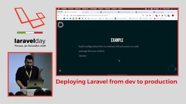 Deploying Laravel from dev to production - Riccardo Scasseddu - laravelday2018 смотреть онлайн