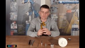 Как правильно промыть краскопульт. Ручная промывка (чистка) окрасочного пистолета DeVilbiss