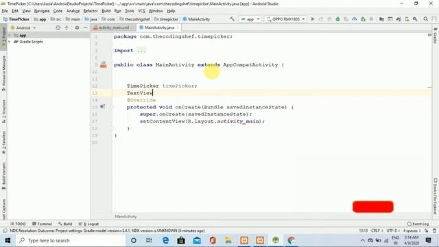 TimePicker in Android Studio| Android development tutorial смотреть онлайн