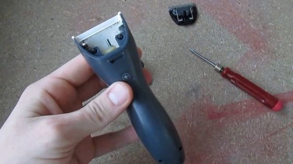 Как разобрать машинку Panasonic ER131 (How to disassemble the machine Panasonic ER131)