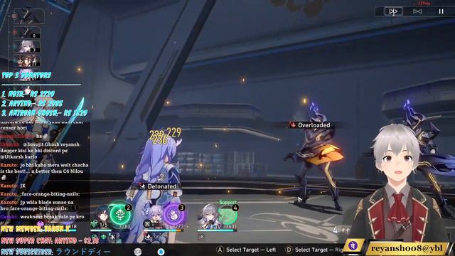 [Sunday Night chill Stream][Genshin impact/HonkaiStarRaiL][Monthly 6000 primo/Jade Giveaway Started смотреть онлайн