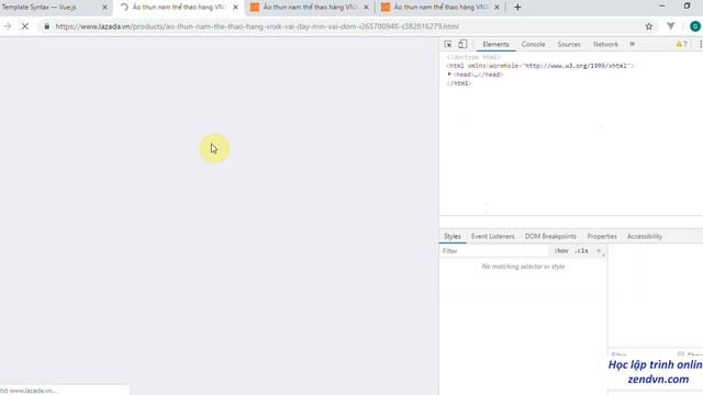 Lập trình VueJs - 05 Ràng buộc dữ liệu một chiều với Data Binding смотреть онлайн