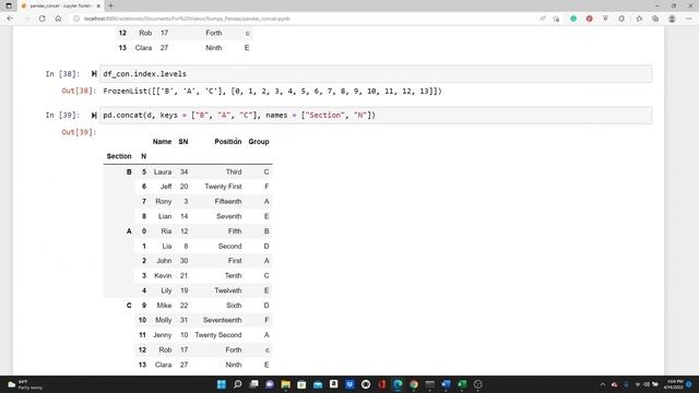 Pandas Concatenation in Details- .concat() смотреть онлайн