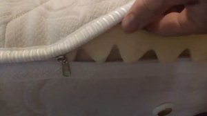 Переделка чехла матраса в съёмный