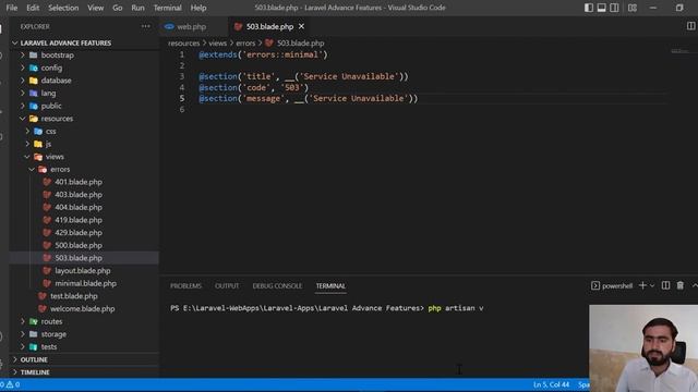 Customize Maintenance Mode of Laravel App | Render Custom Maintenance Page into Laravel смотреть онлайн