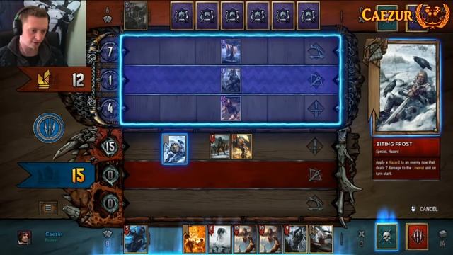 Gwent | WHAT A GAME | Walkthrough reaction Gameplay Commentary/Face cam смотреть онлайн
