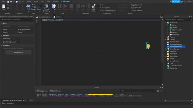 Sword Tutorial Roblox Studio (Level: Easy) смотреть онлайн