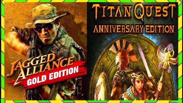 DVĚ HRY ZDARMA NA STEAMU: JAGGED ALLIANCE 1: GOLD EDITION A TITAN QUEST ANNIVERSARY EDITION смотреть онлайн