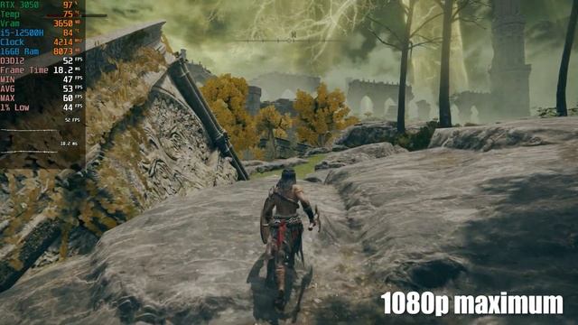 Dell G15 (2022) I5-12500H | RTX 3050 | 12 Games Tested