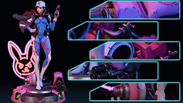 Фигурка Дивы Overwatch, которую можно раздеть: цена, дата выхода, как выглядит статуэтка D.va смотреть онлайн