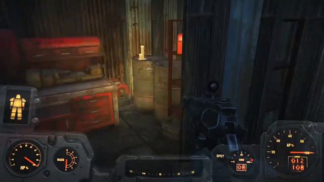 Fallout 4 Exploring Wasteland Power Armor No HUD (Mods) смотреть онлайн
