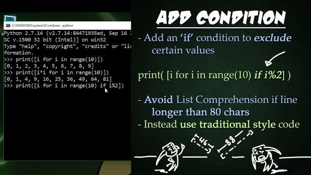 Python | List Comprehension in 2 minutes смотреть онлайн
