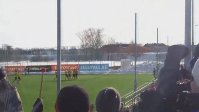 Aunapuu värav FC Flora II vastu (FC Flora II 1:3 Rakvere JK Tarvas) смотреть онлайн