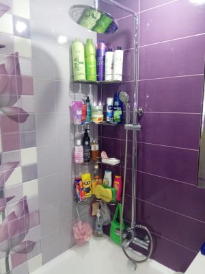 Как победить ржавчину в ванной, полочка из нержавейки в ванную