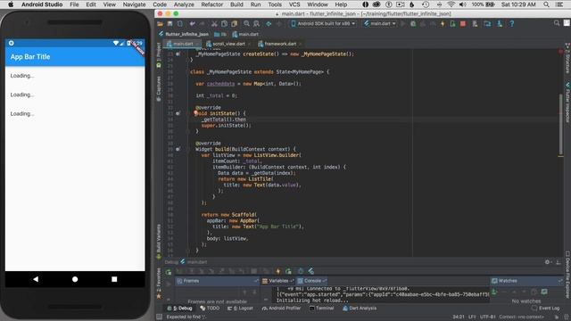 Flutter - Loading paged JSON data into the ListView смотреть онлайн