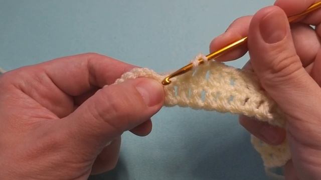 Крючок для начинающих. Урок 38. Узоры крючком. смотреть онлайн