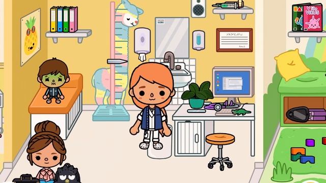 SENT HOME FROM DAYCARE….Mom & Toddler Sick Day Routine? | Toca life world смотреть онлайн