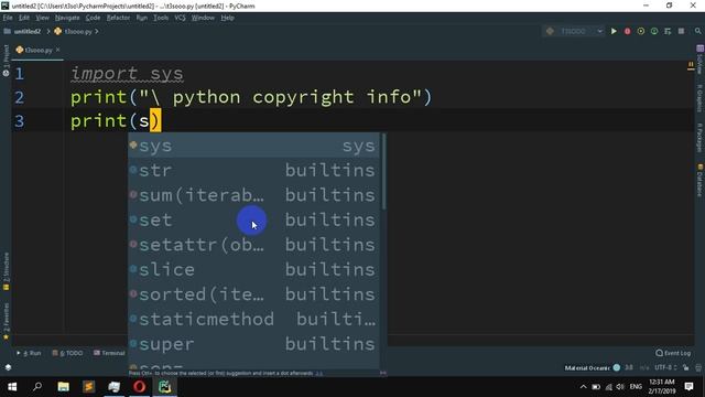 How to get the copyright information in Python смотреть онлайн
